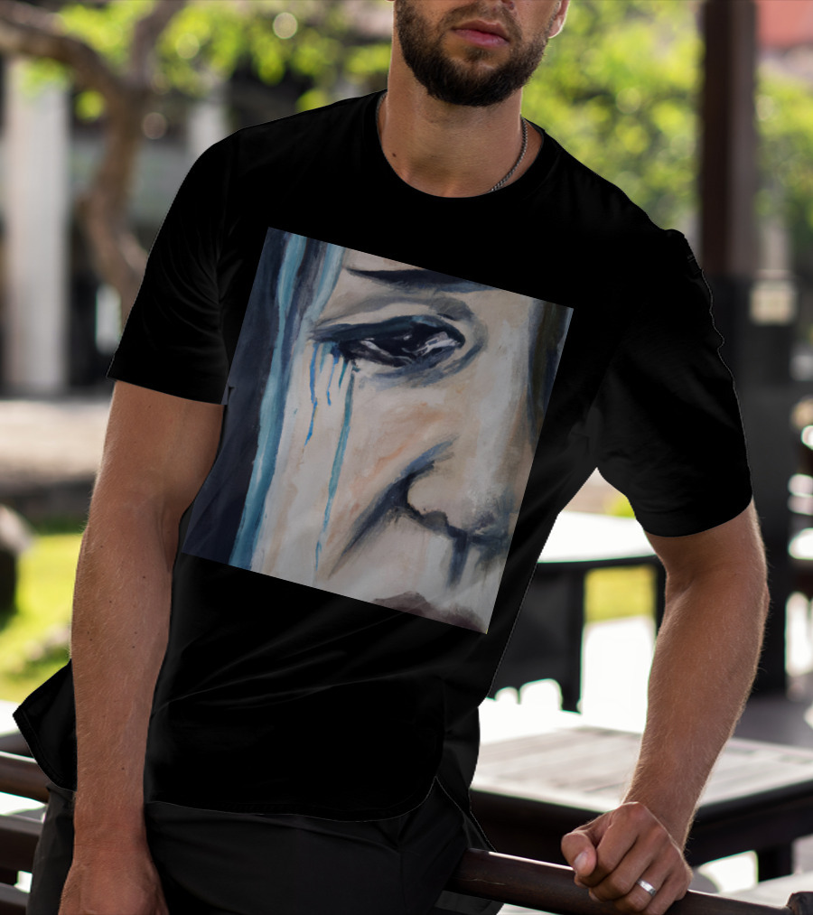 Sorrow Face Tears T-Shirt
