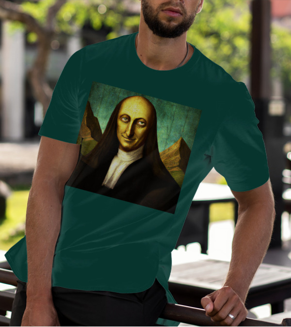 Sphinx Mona Lisa Hybrid Mysterious Smile T-Shirt