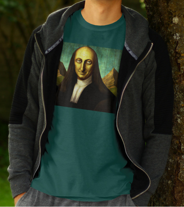 Sphinx Mona Lisa Hybrid Mysterious Smile T-Shirt