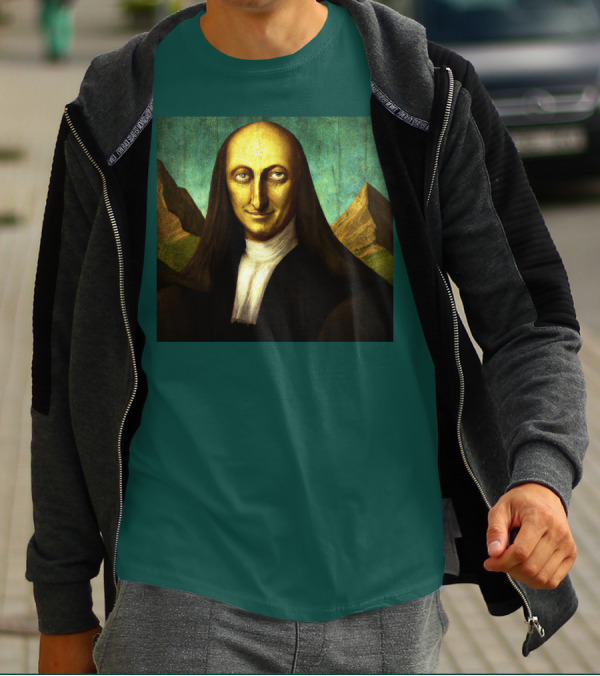 Sphinx Mona Lisa Hybrid Mysterious Smile T-Shirt