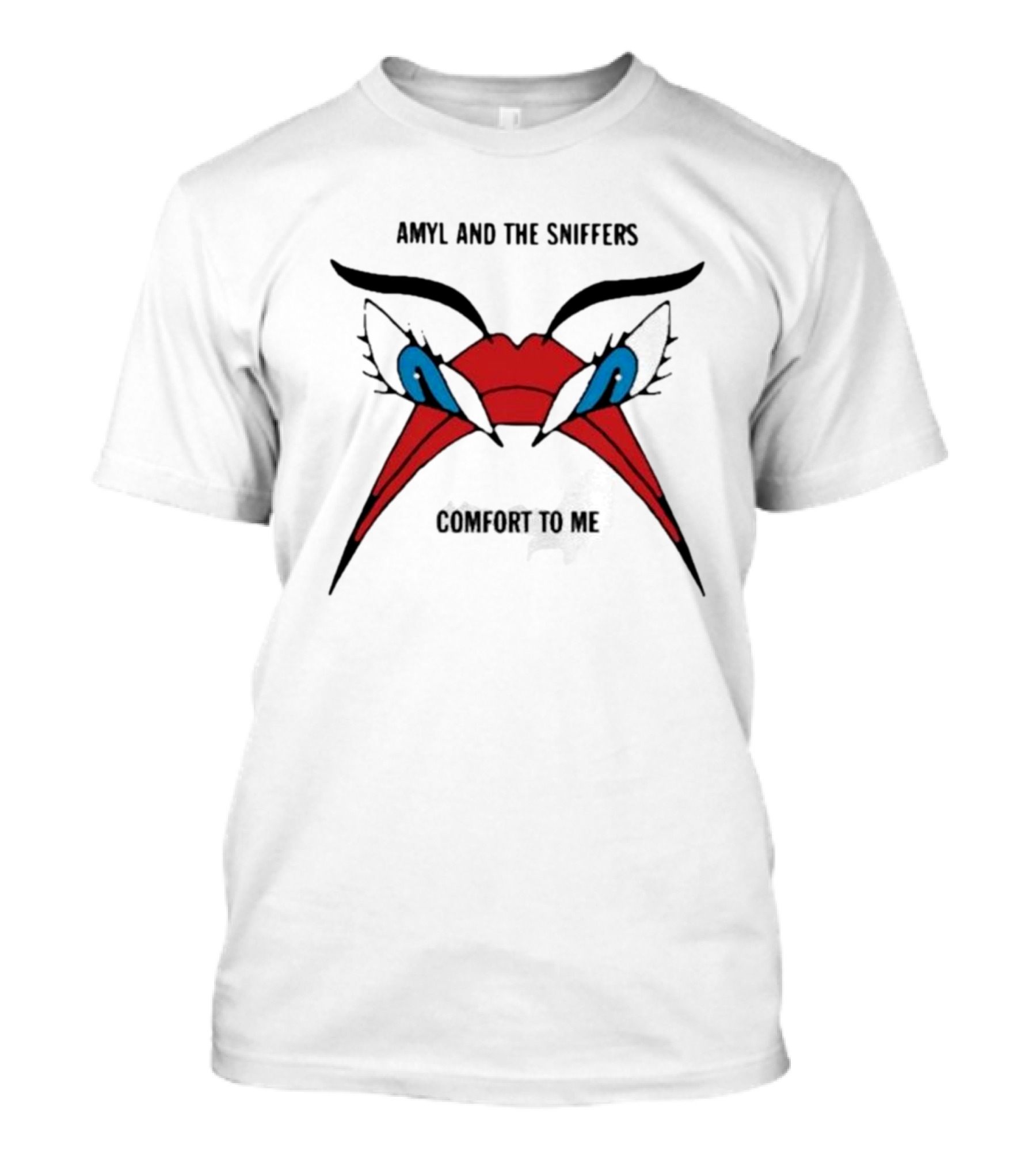 Amyl And The Sniffers Comfort To Me Red Eyes T-Shirt