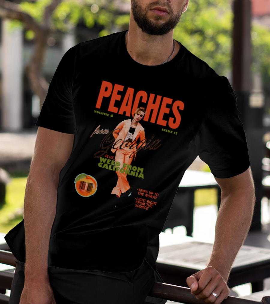 PEACHES Volume 6 Issue 12 From Georgia Plus Weed From California T-Shirt