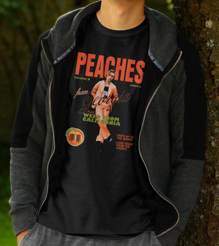 PEACHES Volume 6 Issue 12 From Georgia Plus Weed From California T-Shirt