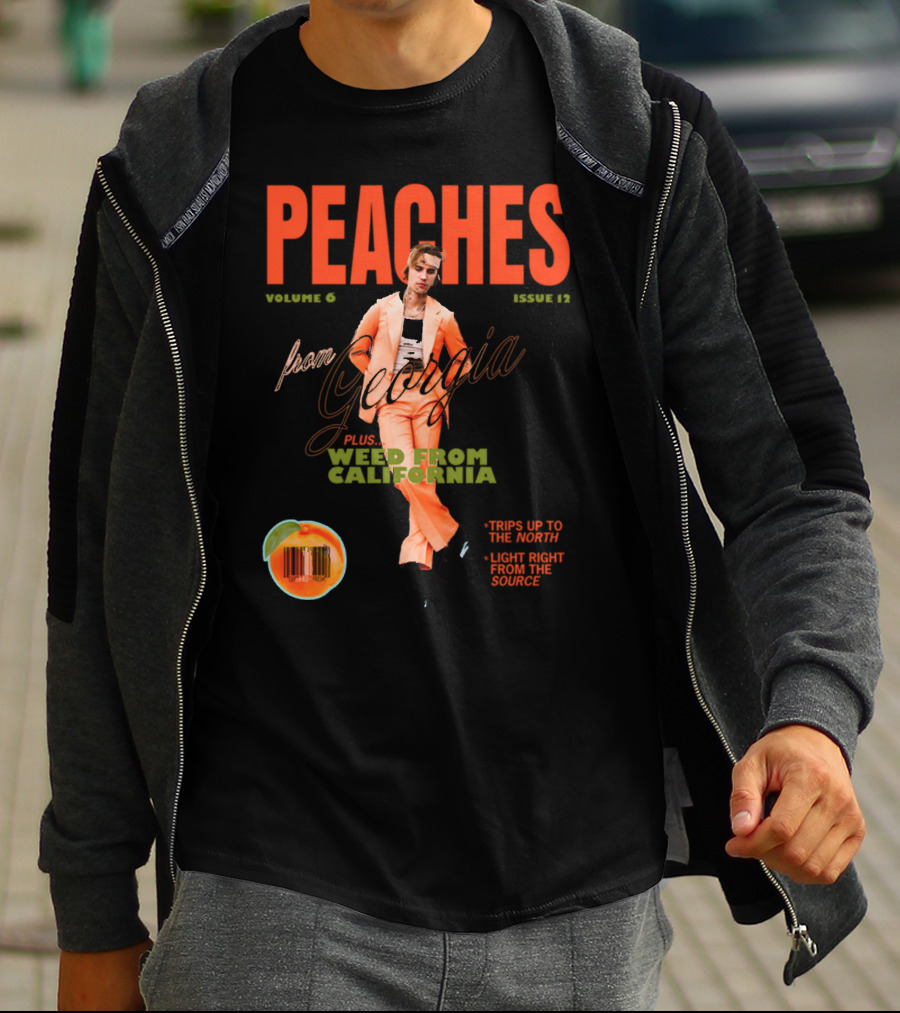 PEACHES Volume 6 Issue 12 From Georgia Plus Weed From California T-Shirt