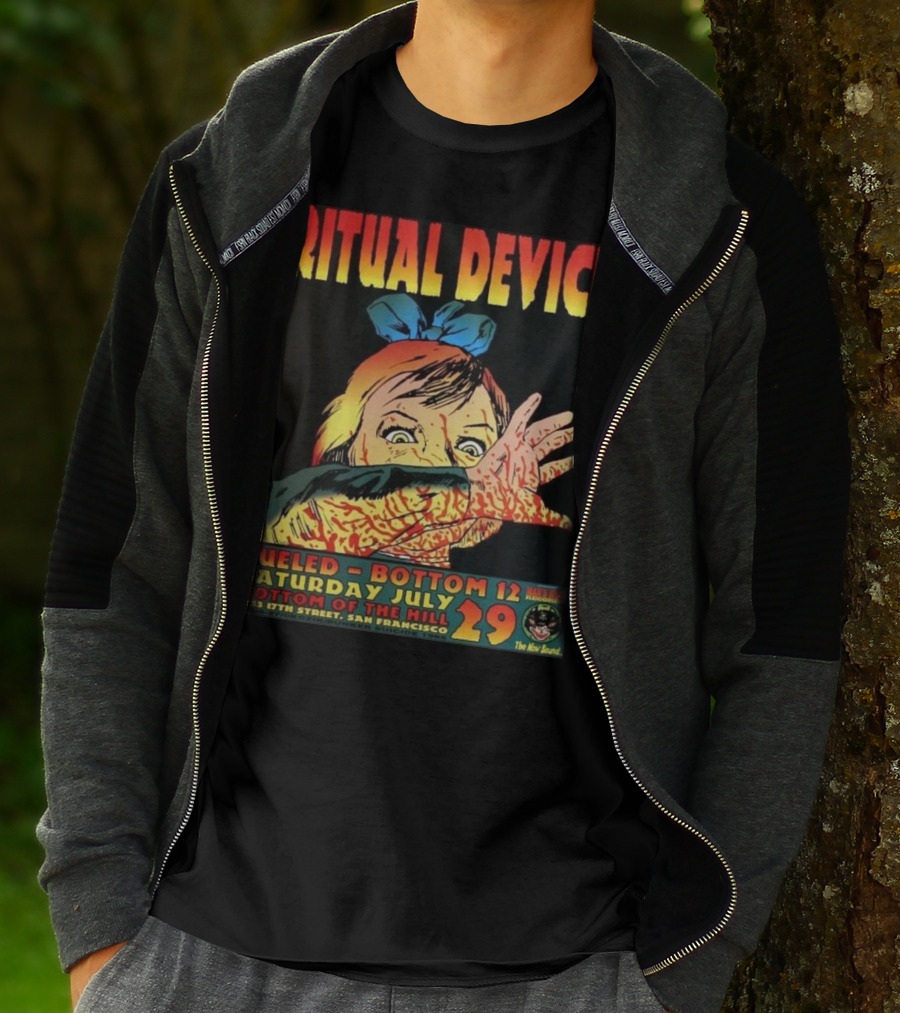 Ritual Device Fueled Bottom 12 Saturday July 29 Bottom Of The Hill San Francisco T-Shirt