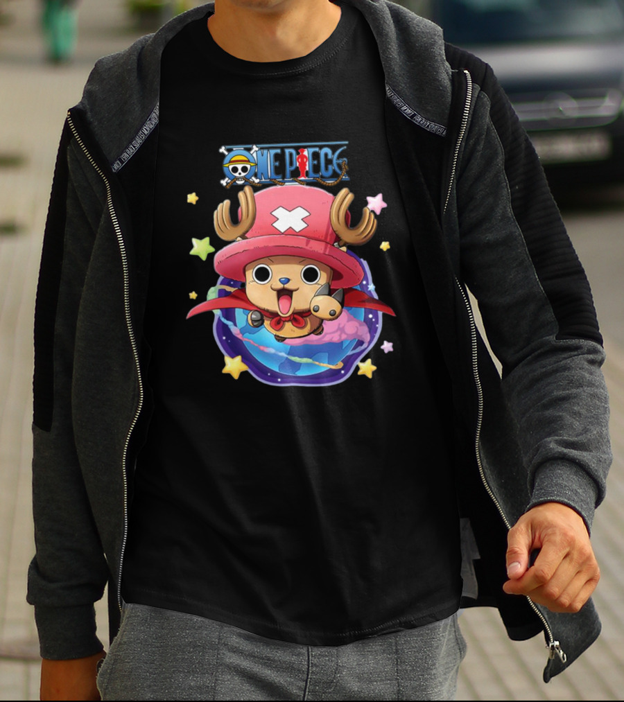 Kawaii Tony Tony Chopper One Piece Cute Starry Adventure T-Shirt