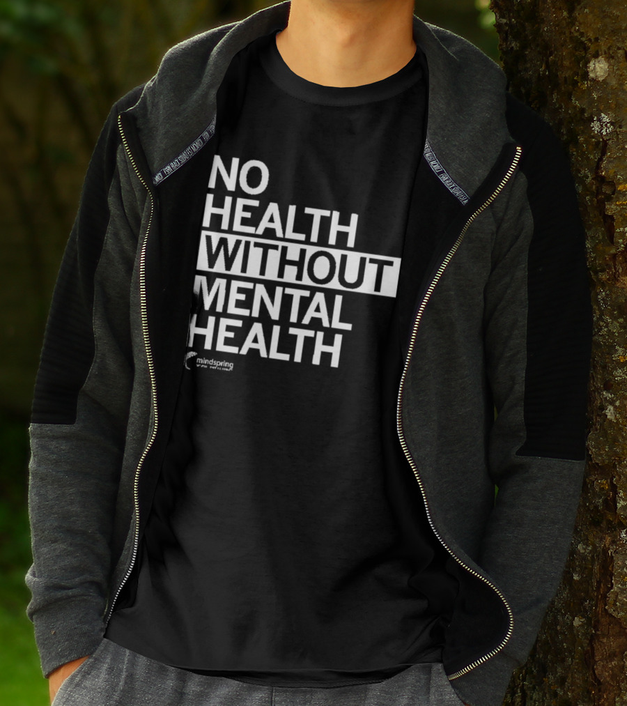 No Health Without Mental Health Mindspring T-Shirt