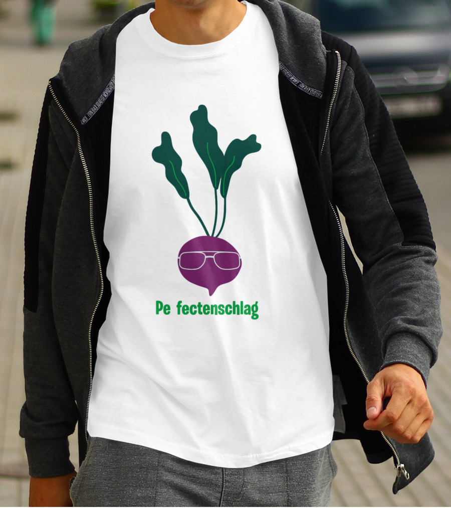 Pe Fectenschlag Super-Soft Beet Glasses T-Shirt