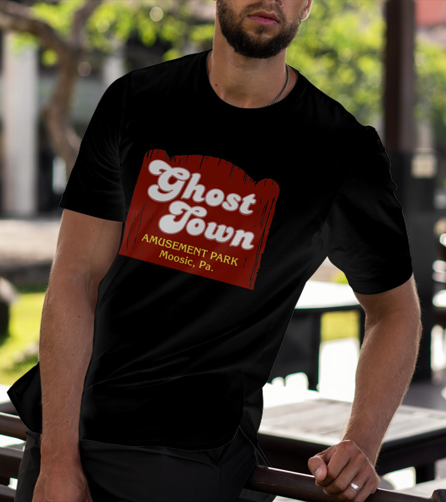 Ghost Town Amusement Park Moosic Pa T-Shirt