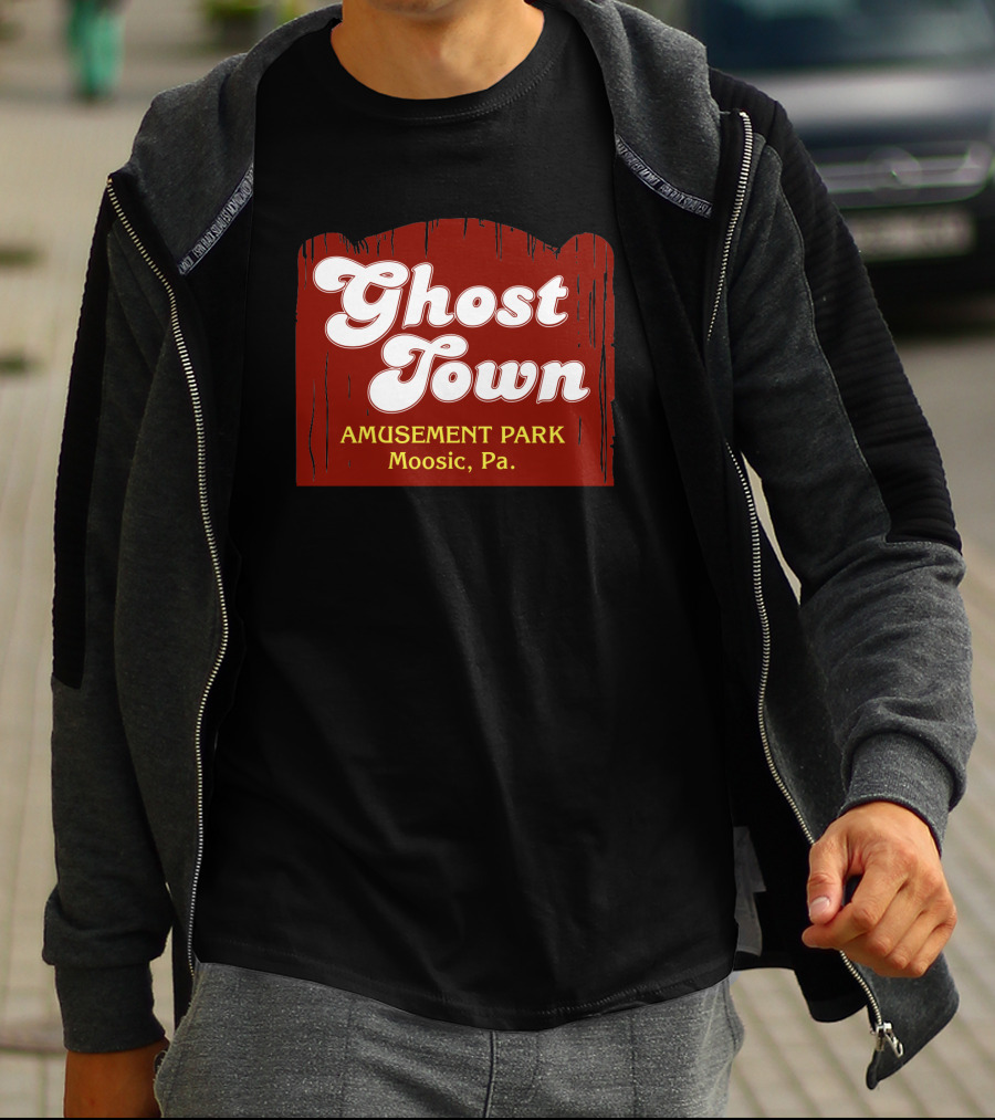 Ghost Town Amusement Park Moosic Pa T-Shirt