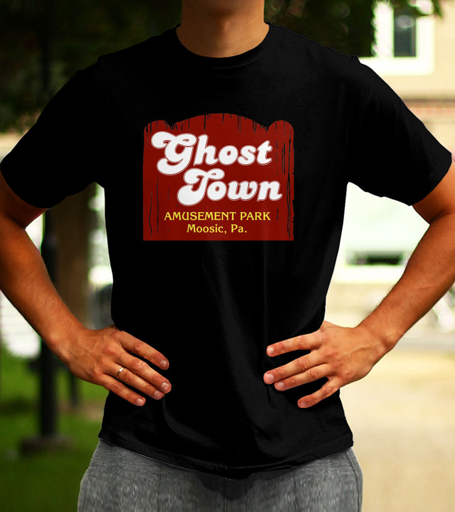 Ghost Town Amusement Park Moosic Pa T-Shirt
