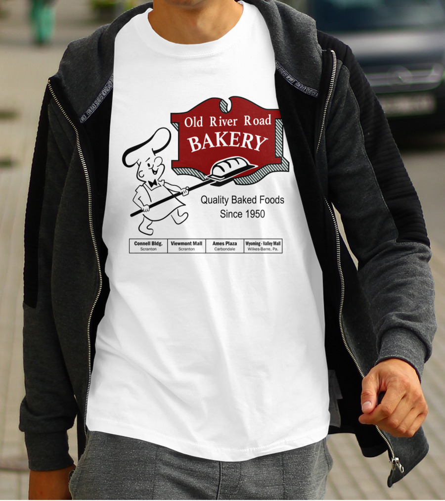 Old River Road Bakery Quality Baked Foods Since 1950 Scranton Carbondale Wilkes-Barre T-Shirt