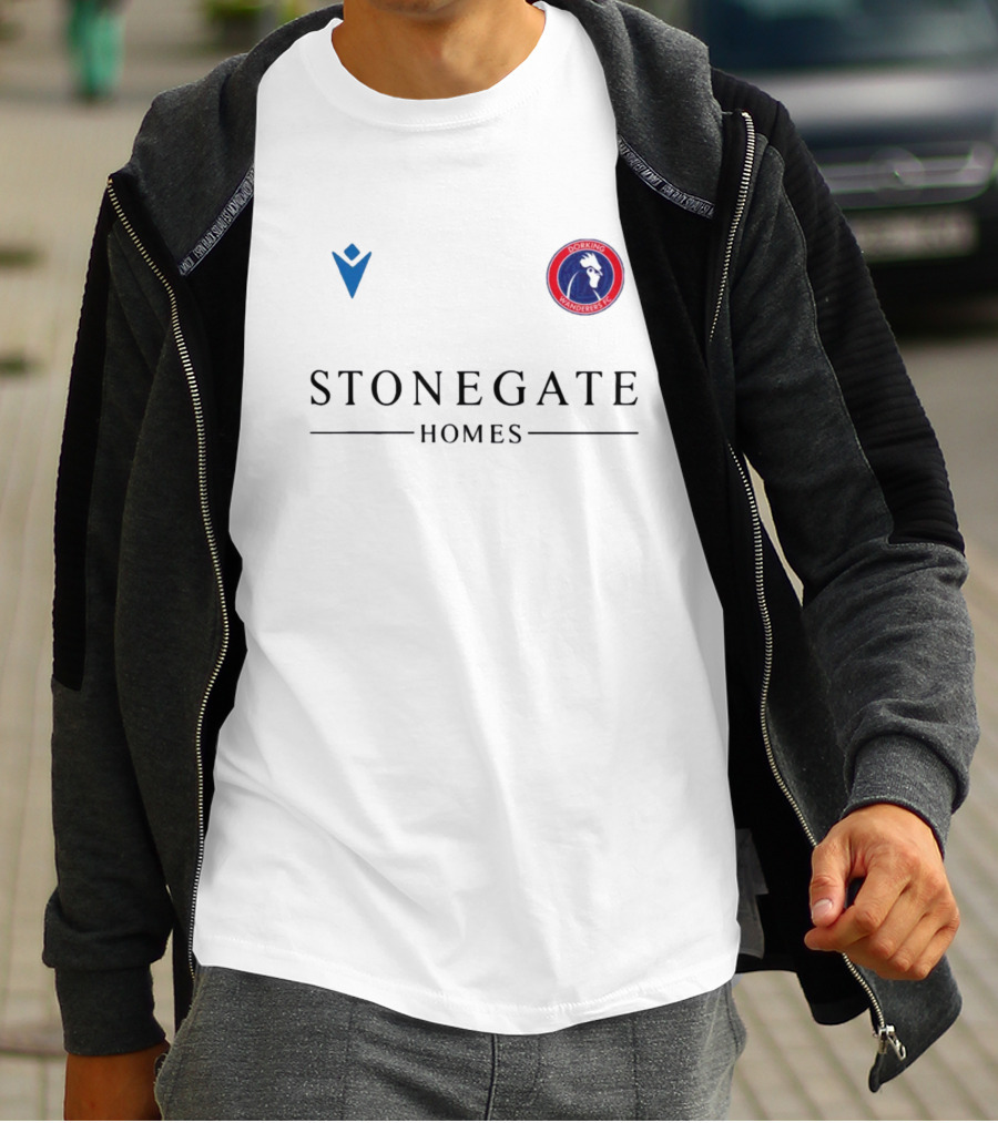 Dorking Wanderers FC New Home Stonegate Homes T-Shirt