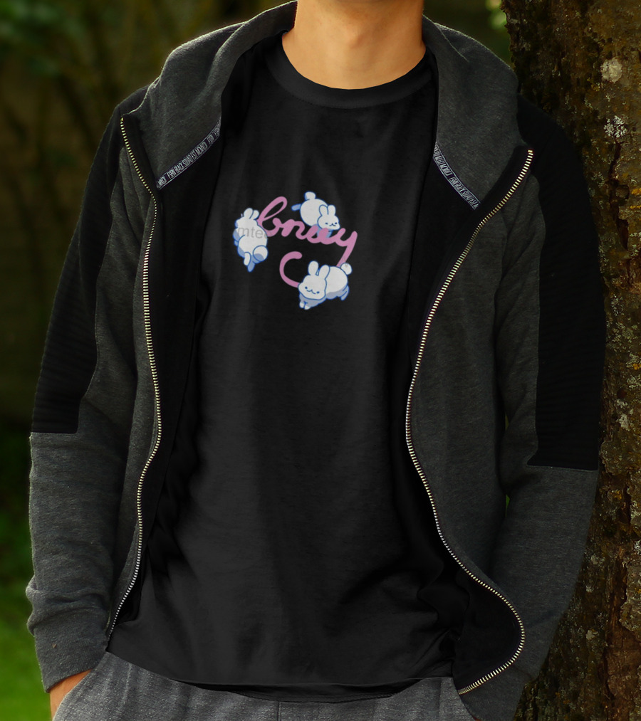 Hellomyc Bnuy Cute Bunny Trio T-Shirt