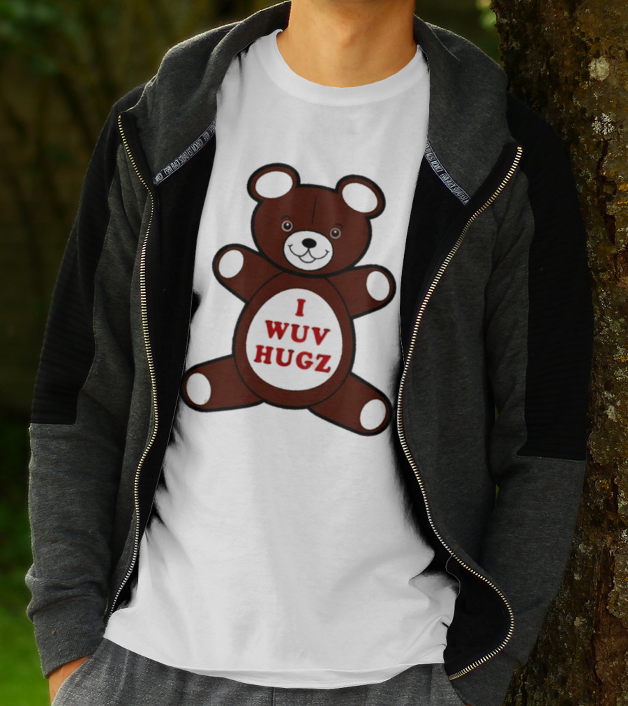 I Wuv Hugz Teddy Bear Cuddle T-Shirt