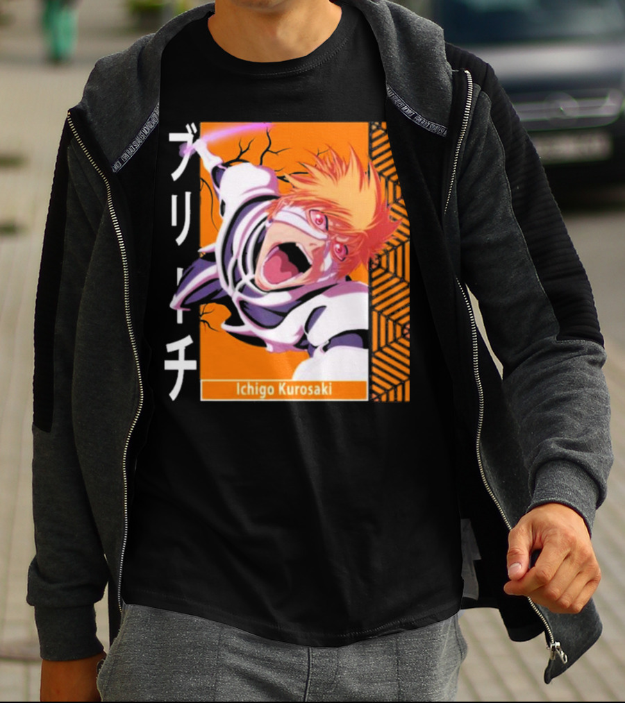 Bleach Ichigo Kurosaki Anime Manga Character T-Shirt