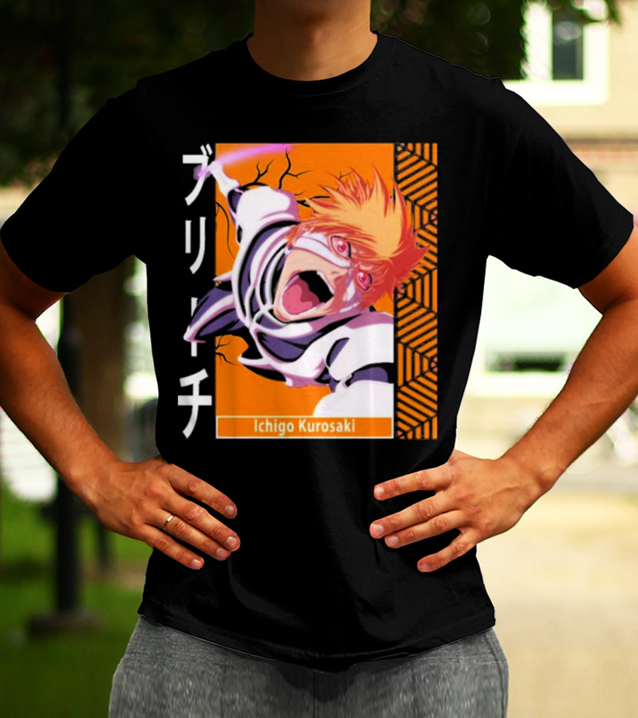 Bleach Ichigo Kurosaki Anime Manga Character T-Shirt