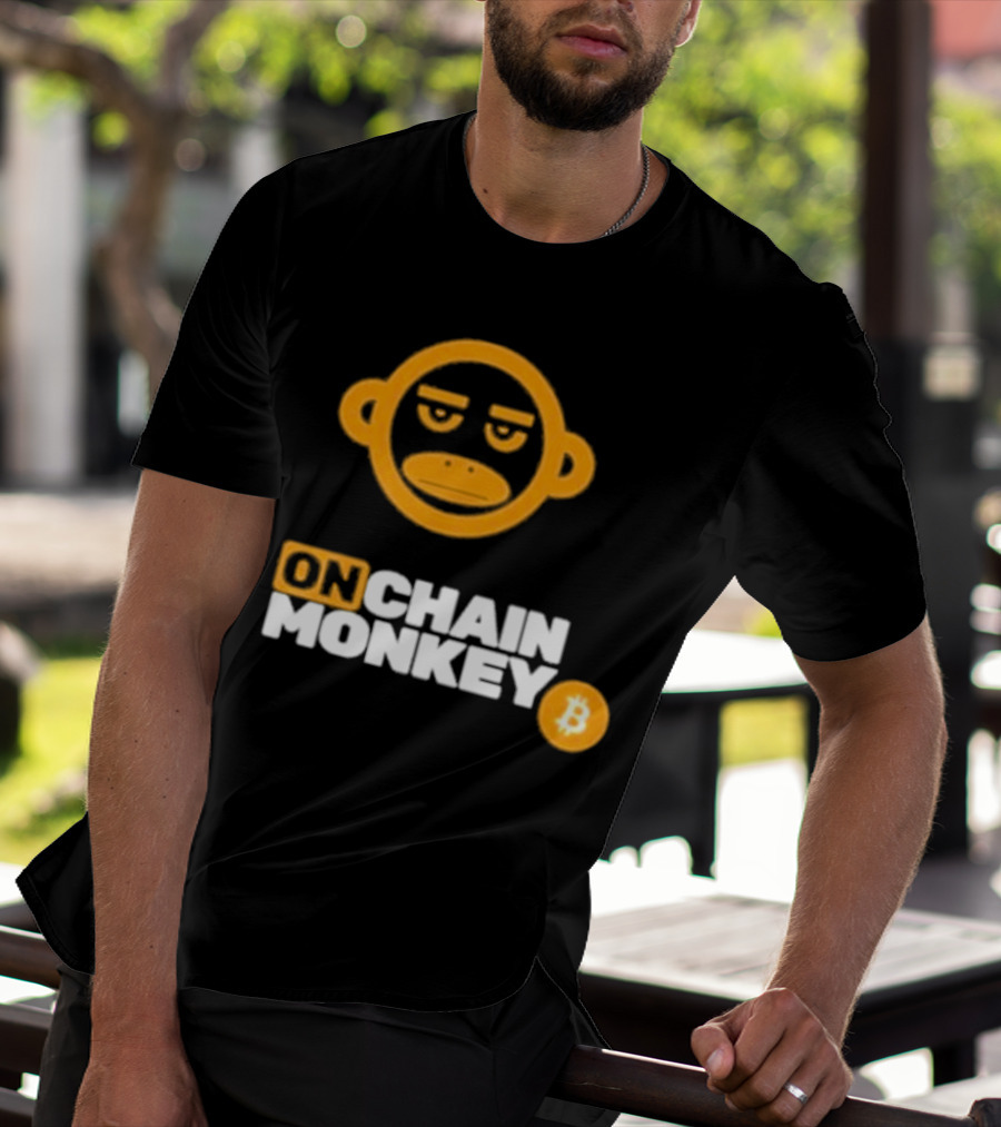 Onchain Monkey OCM OG Bitcoin Icon T-Shirt