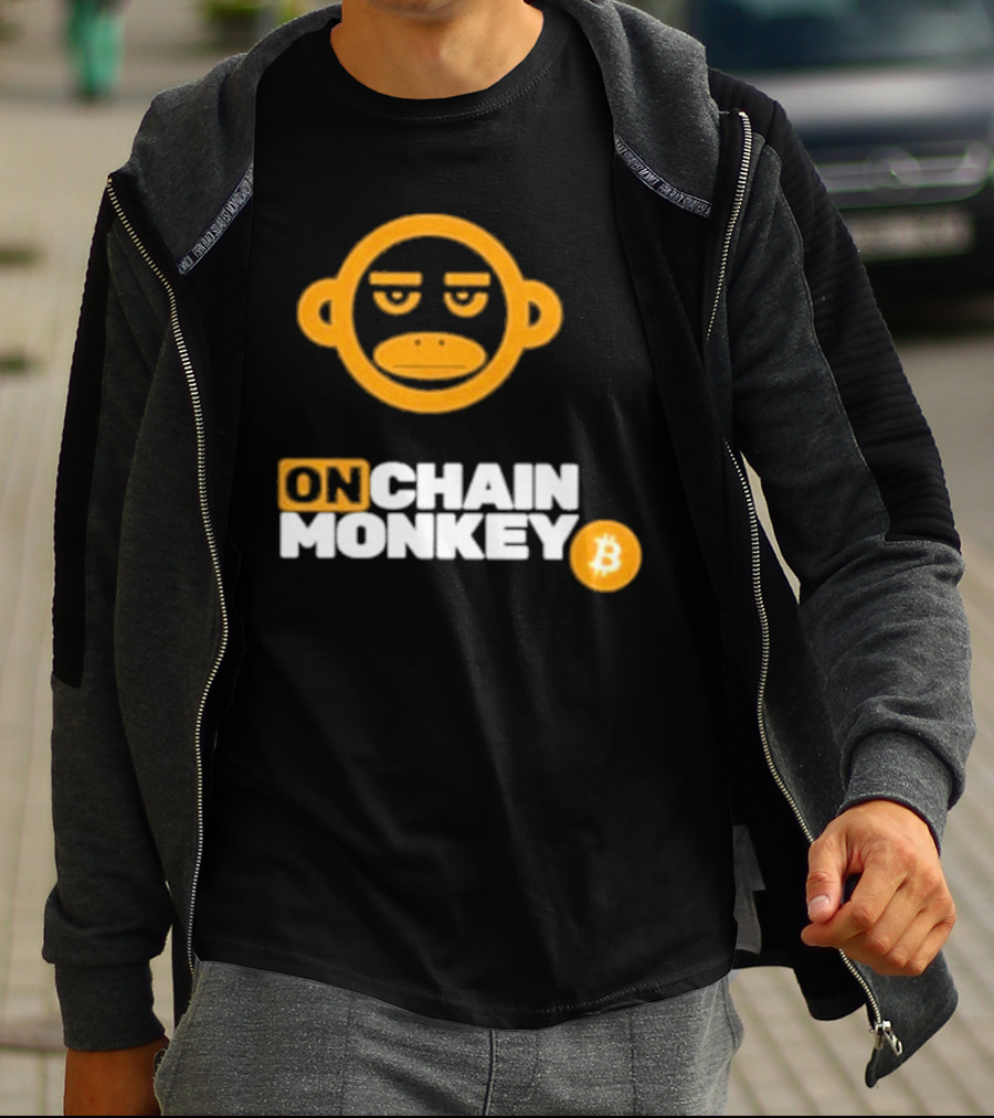 Onchain Monkey OCM OG Bitcoin Icon T-Shirt