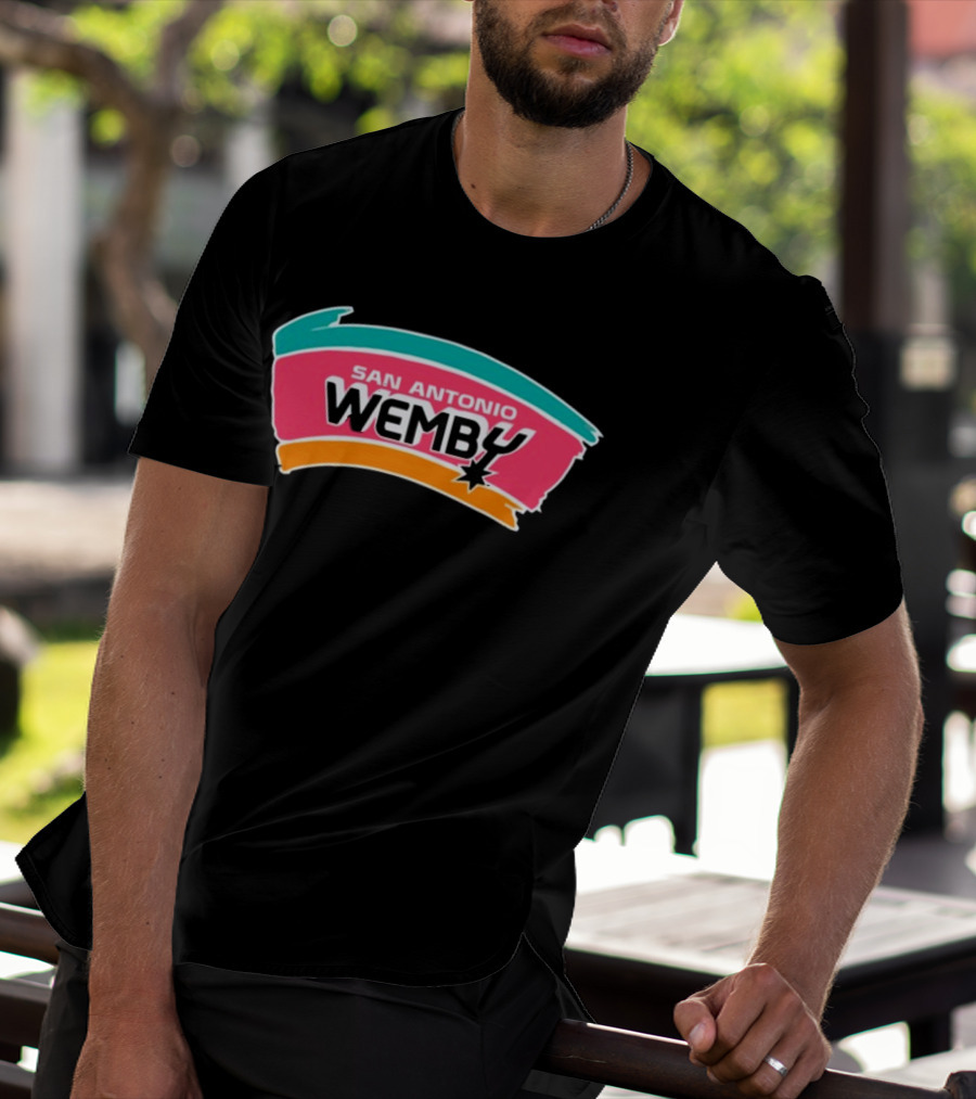 San Antonio Wemby Retro T-Shirt