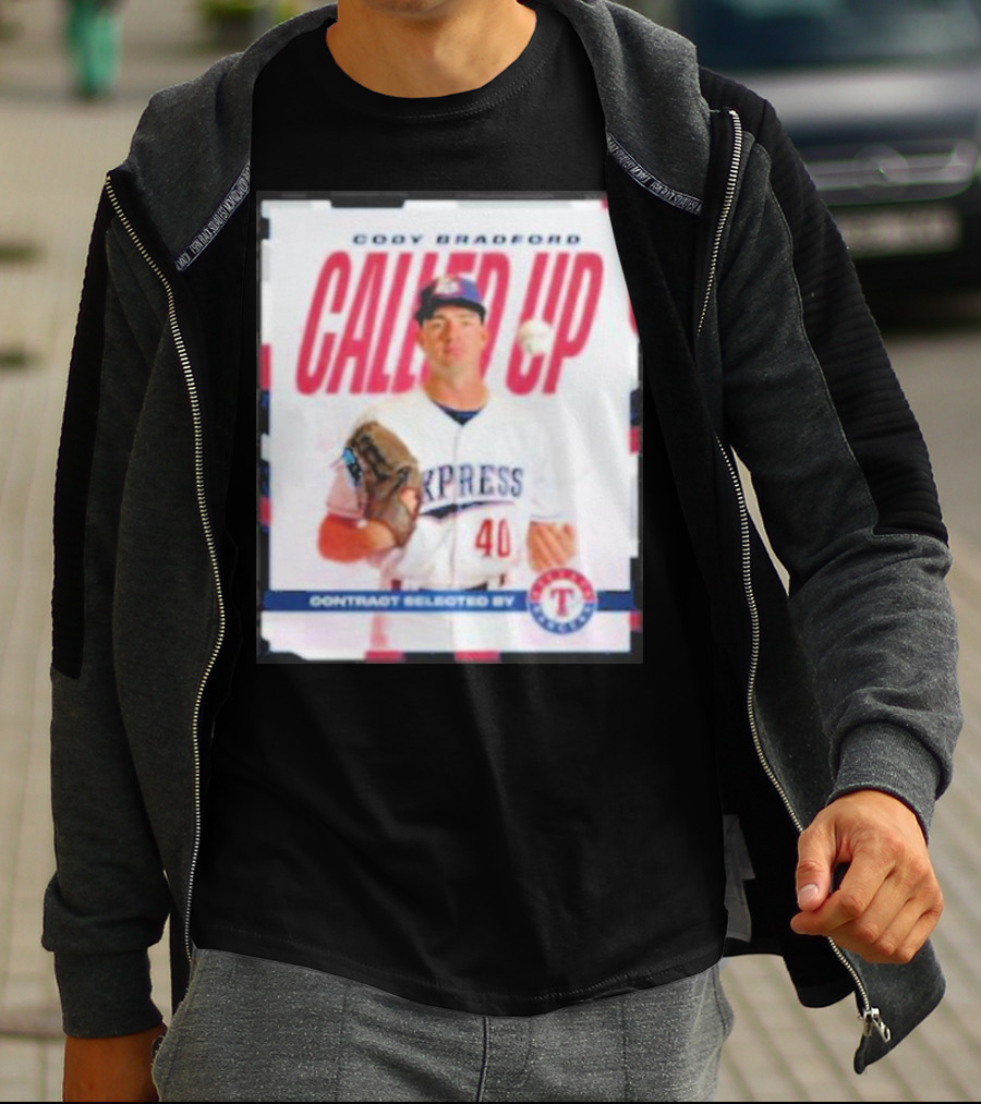 Cody Bradford Called Up Texas Rangers Contract Selected Express T-Shirt