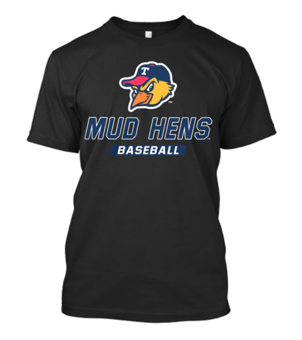 Toledo Mud Hens Baseball Team Logo Champion T-Shirt