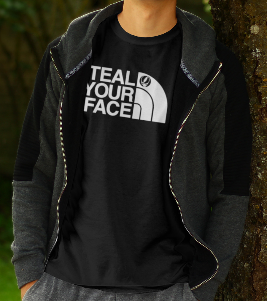 Steal Your Face Grateful Dead North Face T-Shirt