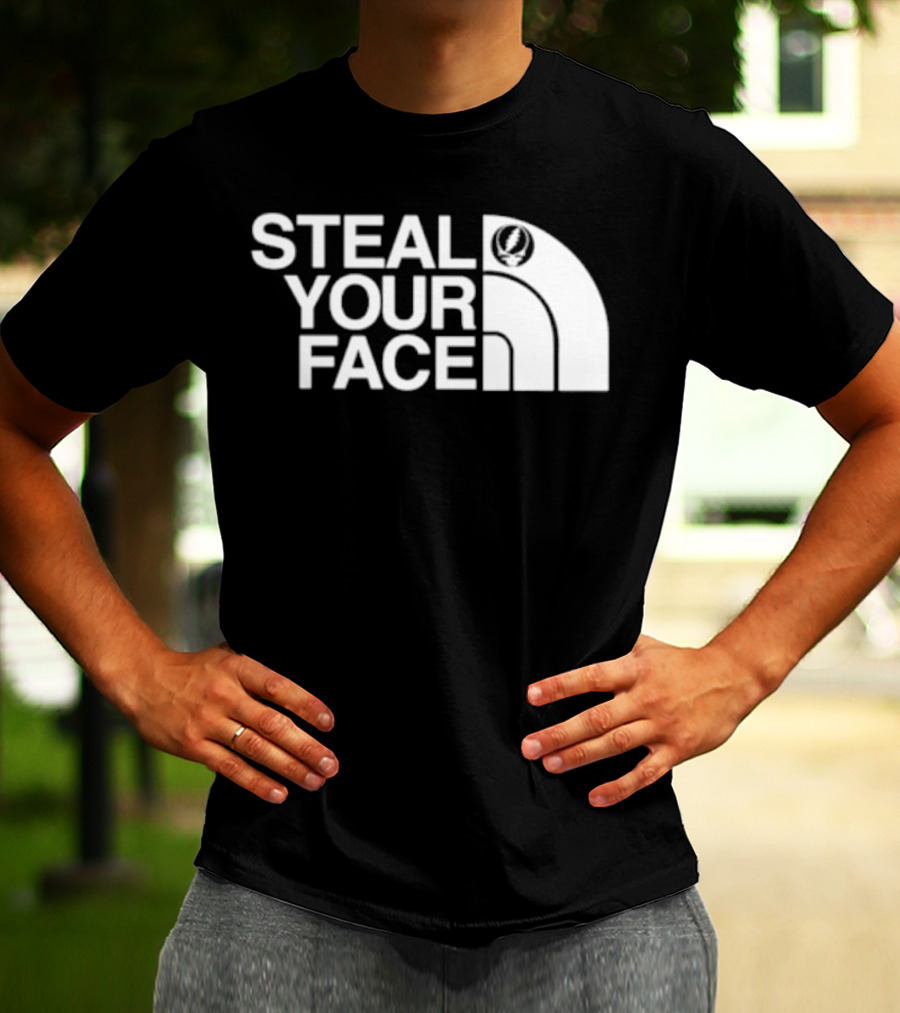 Steal Your Face Grateful Dead North Face T-Shirt
