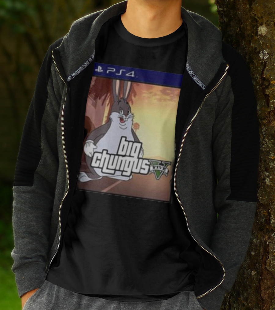Big Chungus Grand Theft Auto V Sony PlayStation 4 Crossover T-Shirt