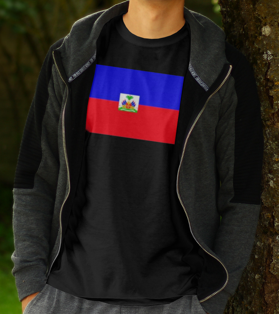 Haitian Flag Day Celebration With National Colors T-Shirt