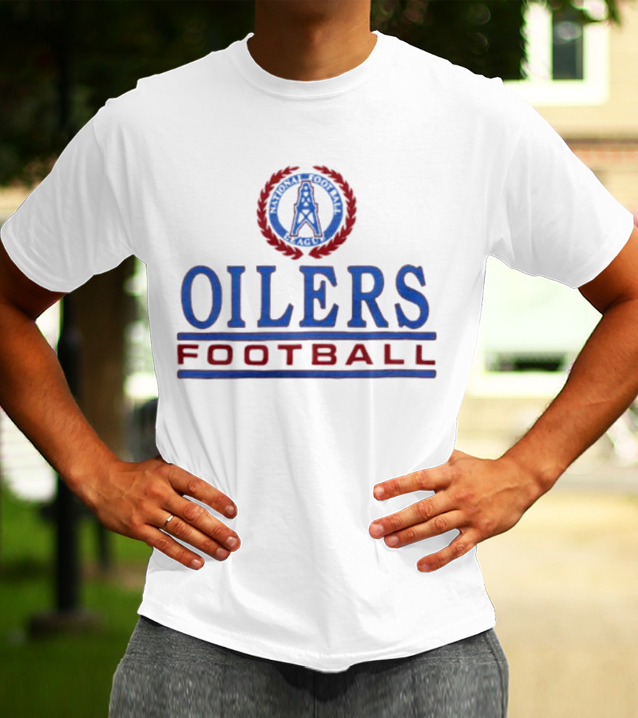 Oilers Football National League Crest T-Shirt