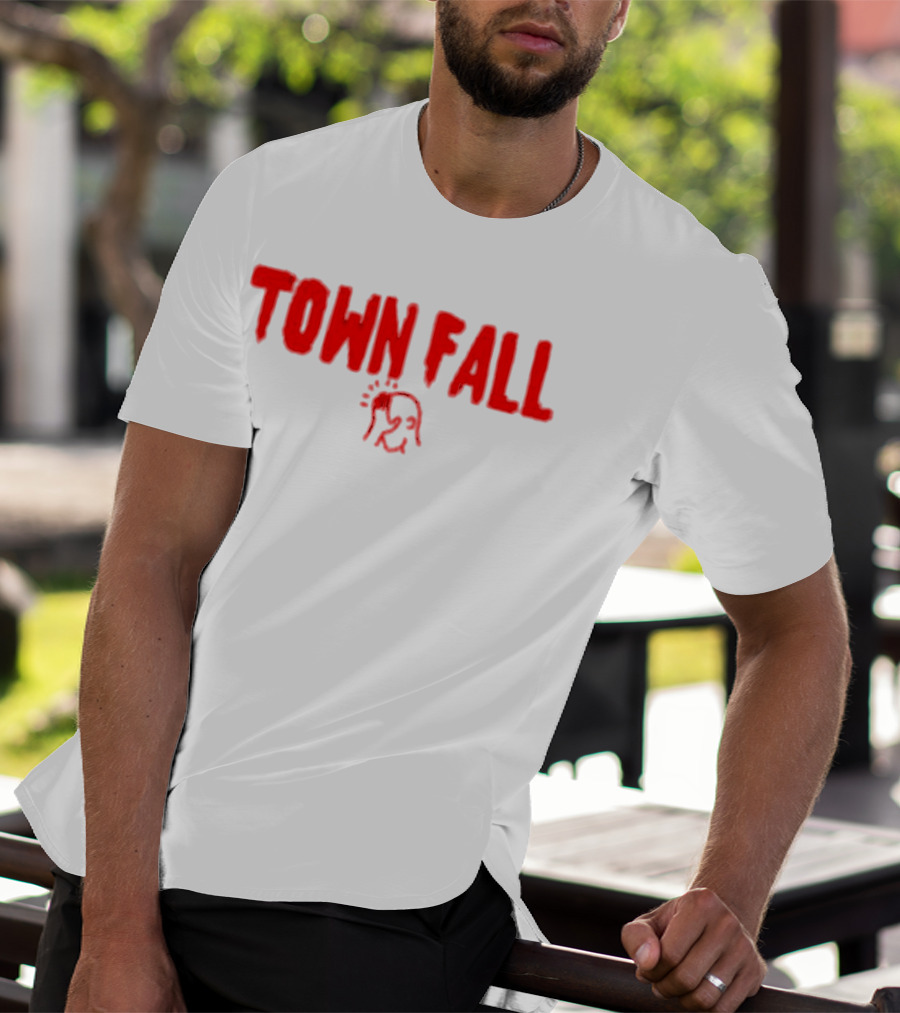 TOWN FALL TownFall Sketch Face T-Shirt
