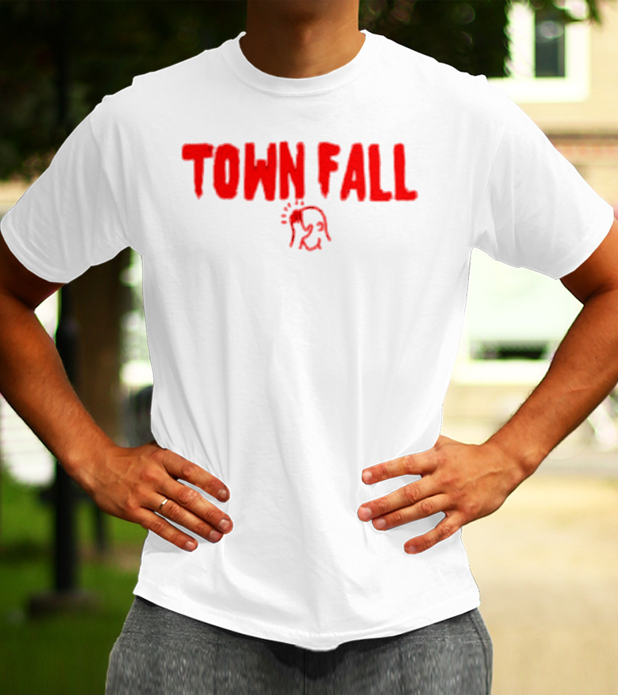TOWN FALL TownFall Sketch Face T-Shirt