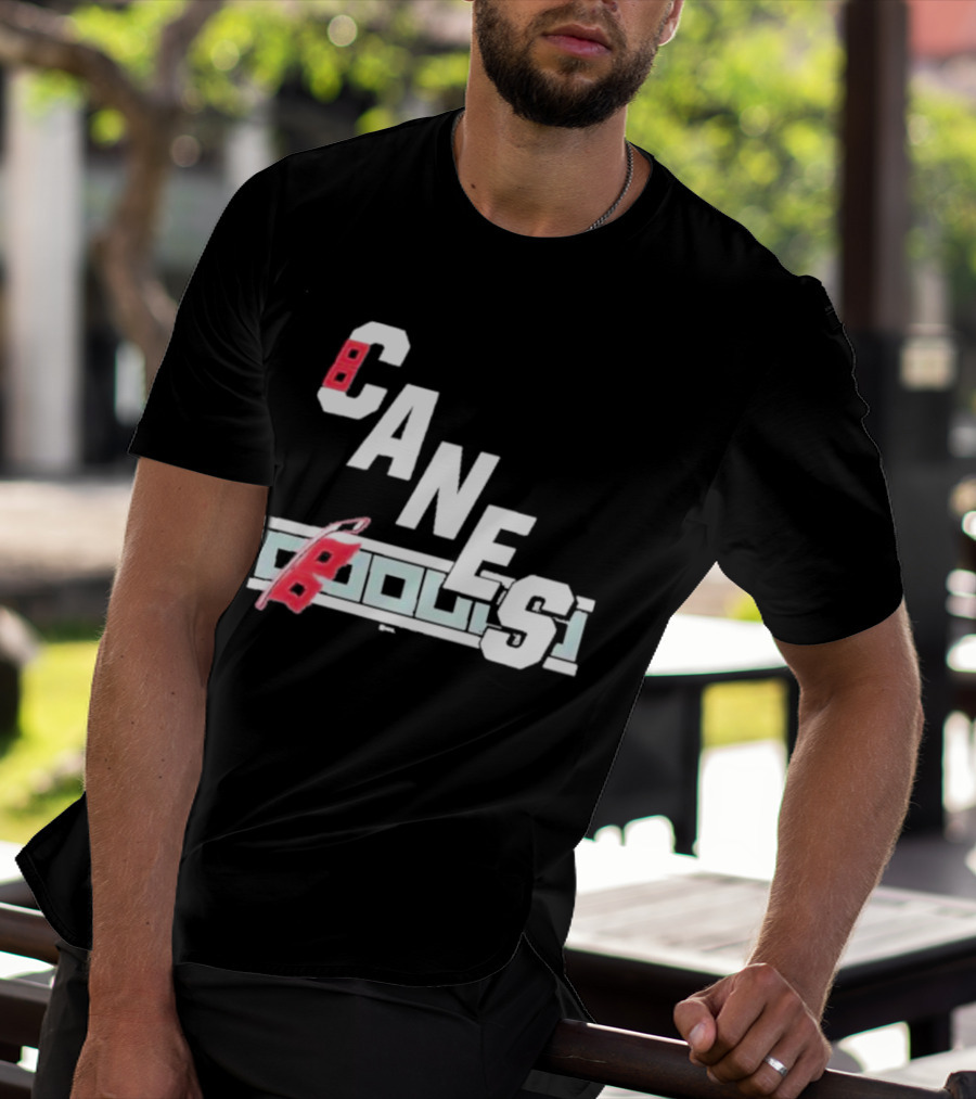 CANES Hurricanes Ice Hockey Sports Team T-Shirt
