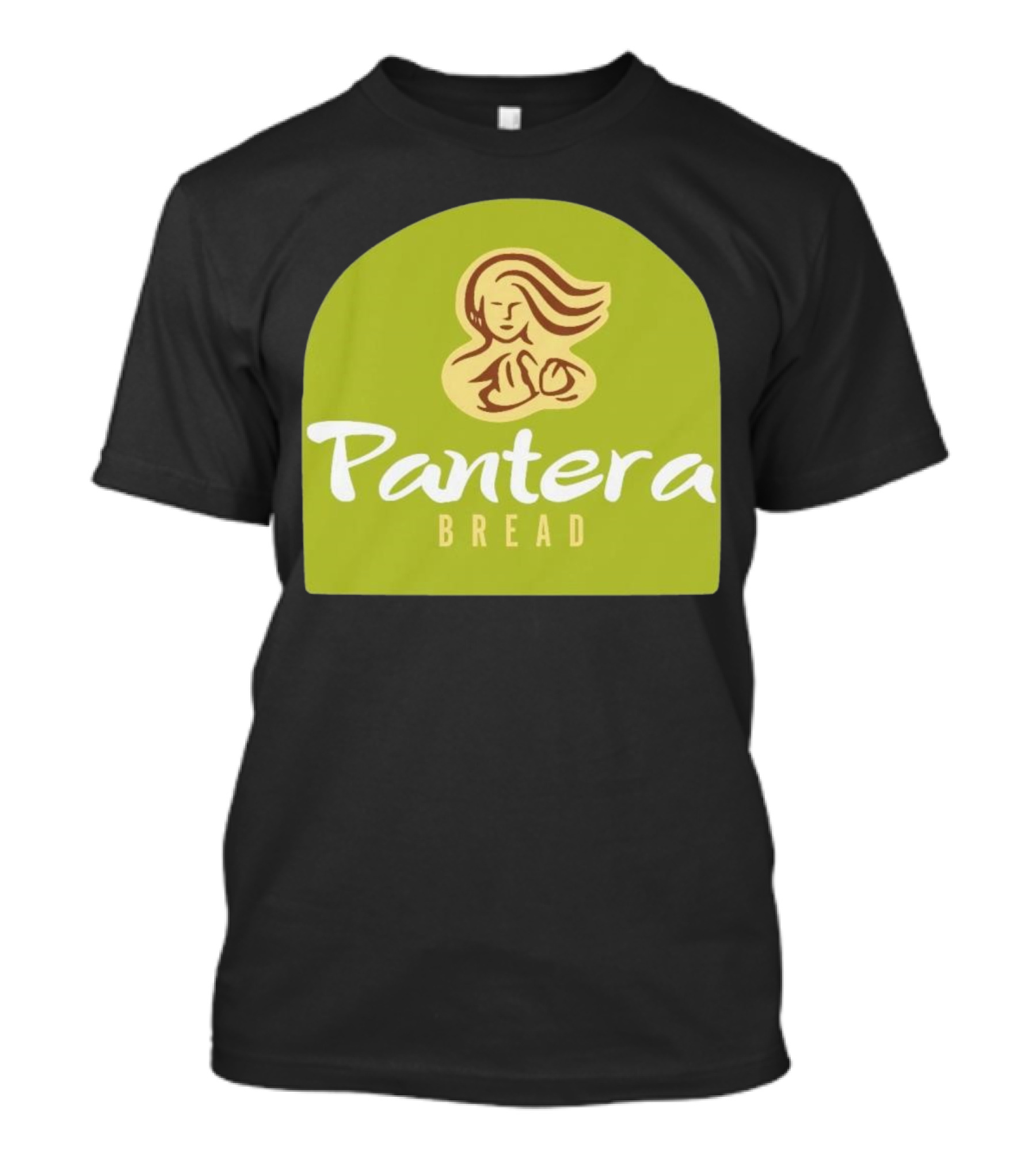 Pantera Bread Parody Logo Icon Green Background T-Shirt