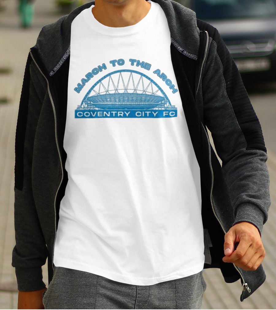 March To The Arch Coventry City FC Wembley 22-23 T-Shirt