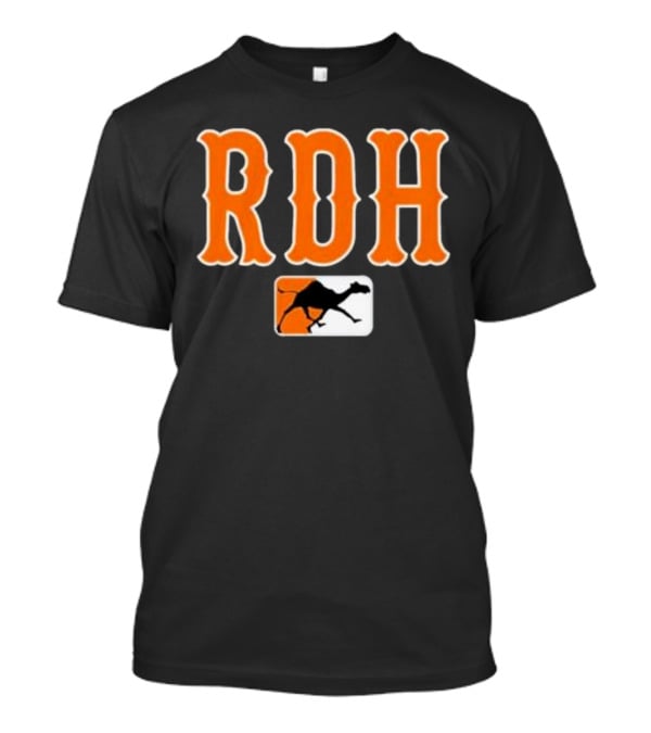 Campbell Baseball RDH Camel T-Shirt