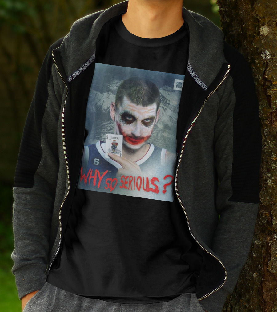 Complex Sports Why So Serious Nikola Jokic Joker Card T-Shirt