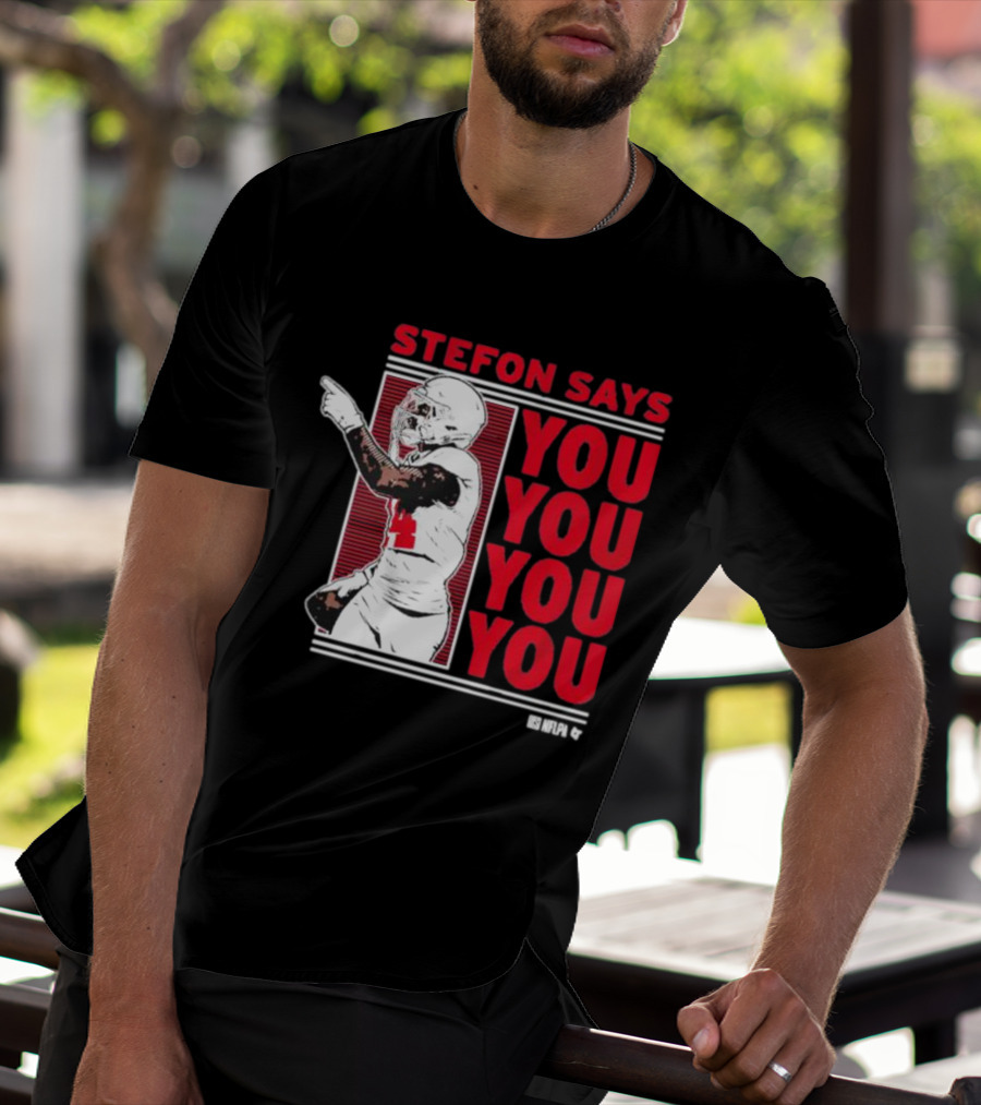 Stefon Says You You You You NFLPA Football Player T-Shirt