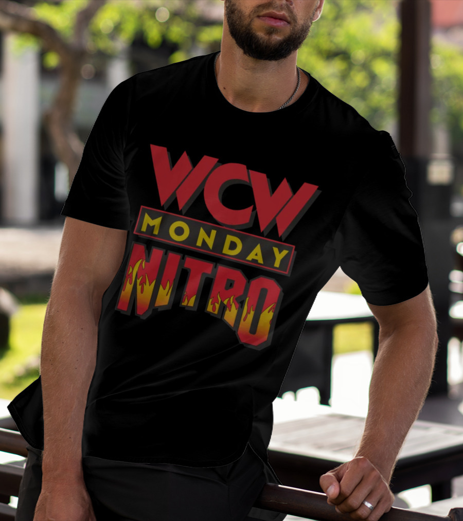 WCW Monday Nitro Iconic Event Homage T-Shirt