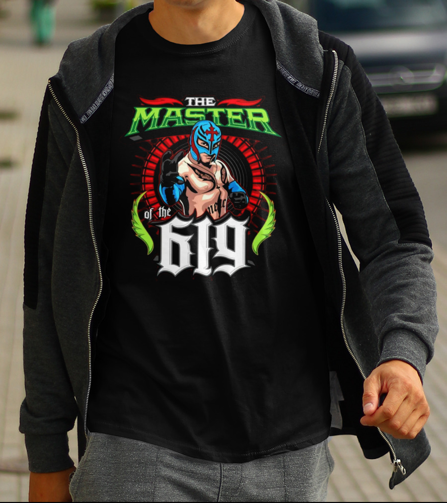 The Master Of The 619 Rey Mysterio Iconic Wrestling T-Shirt