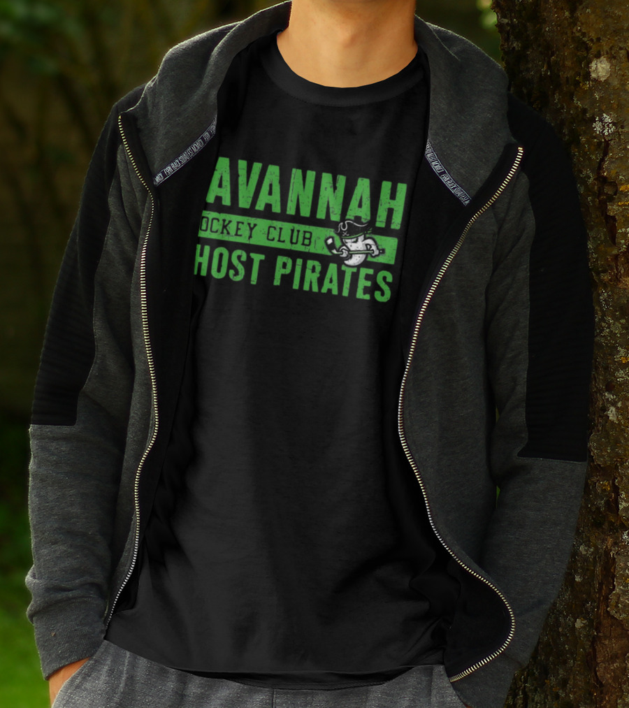 Savannah Ghost Pirates Hockey Club Ghostly Pirate T-Shirt
