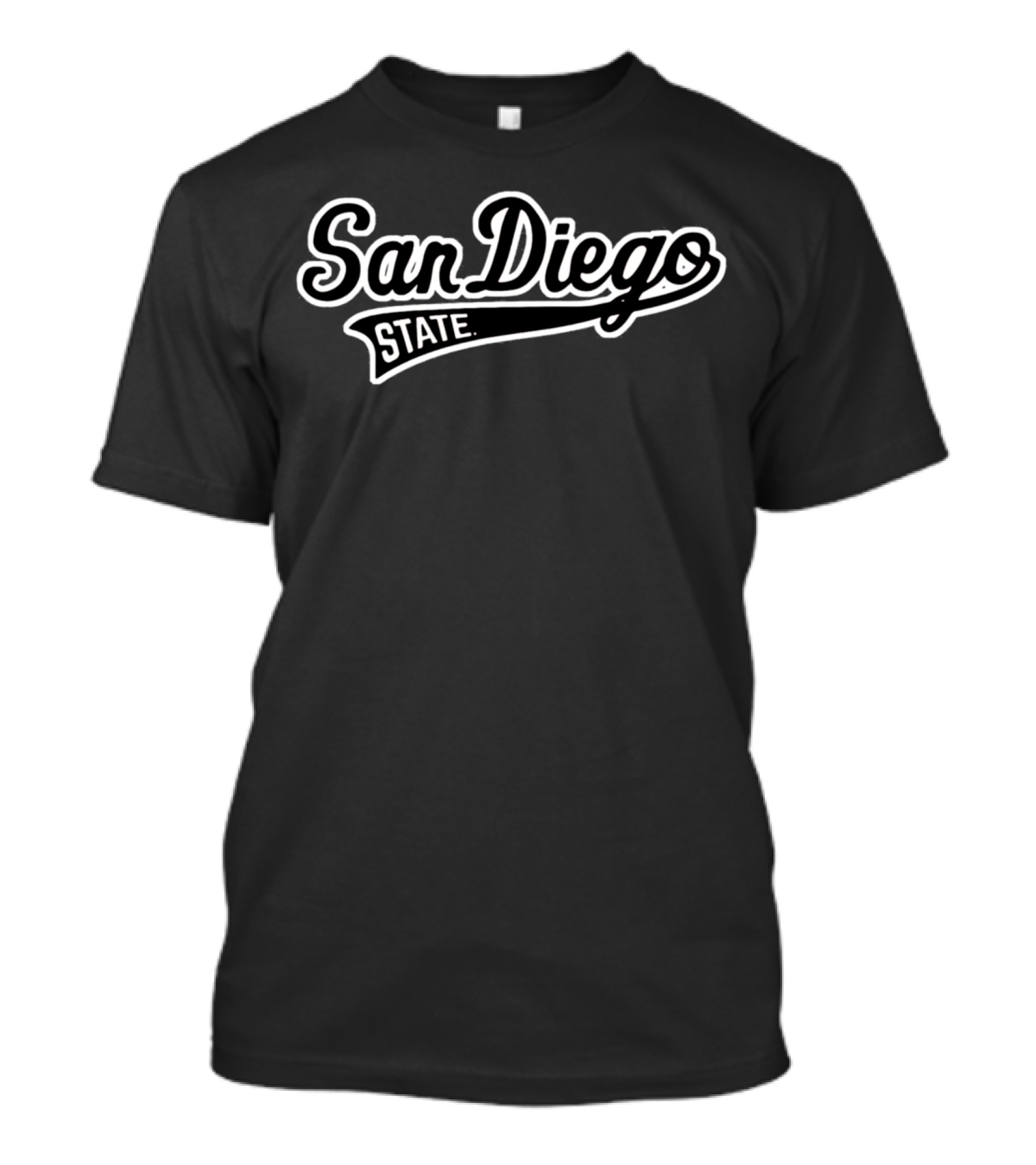 San Diego State University Vintage Retro Logo Script T-Shirt