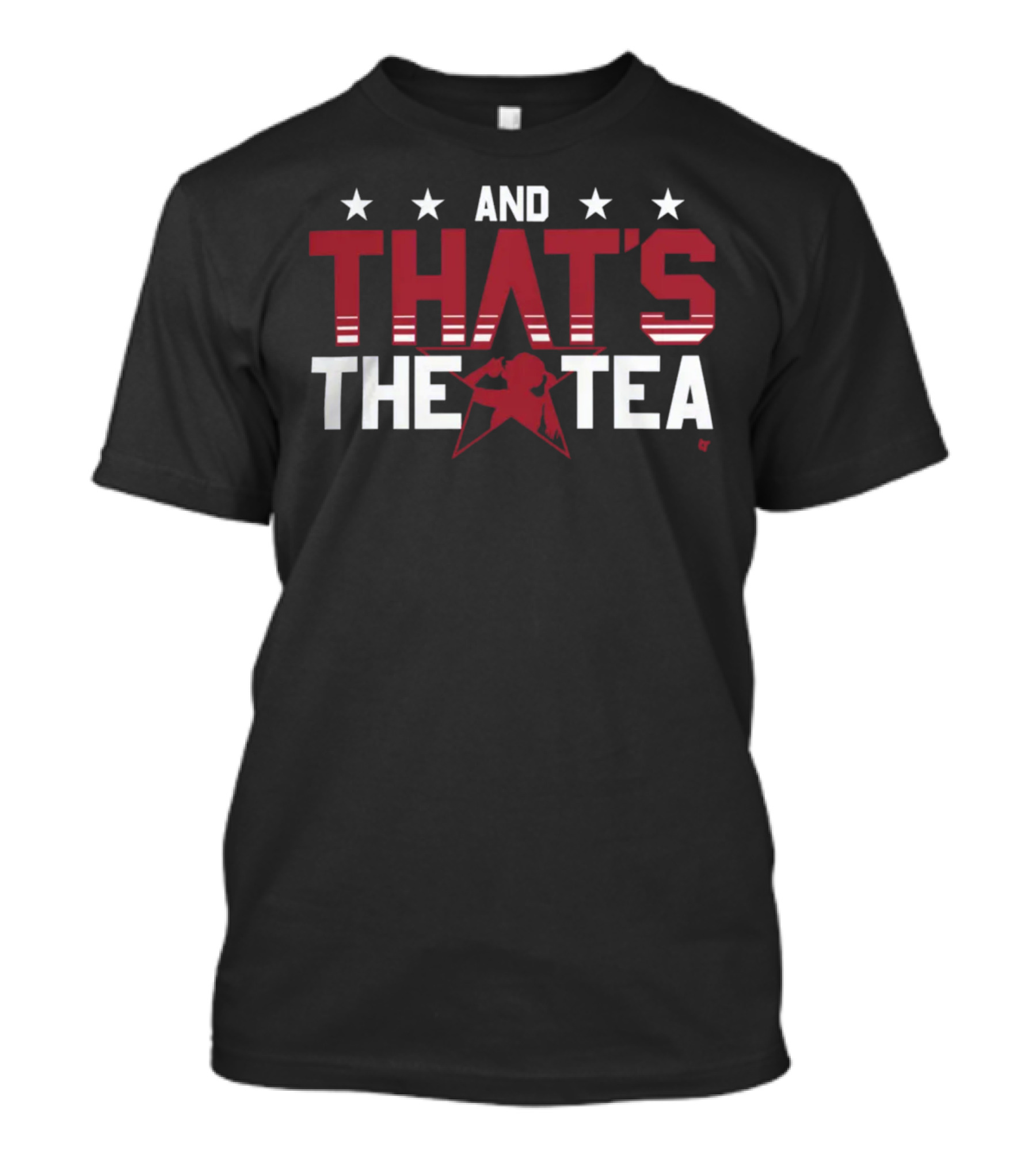And That's The Tea Alex Morgan Stars Red T-Shirt
