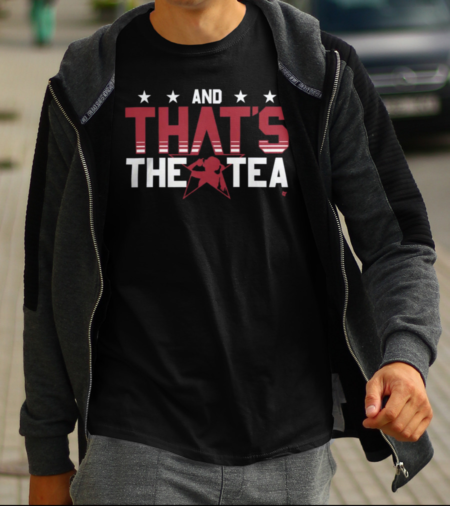 And That's The Tea Alex Morgan Stars Red T-Shirt