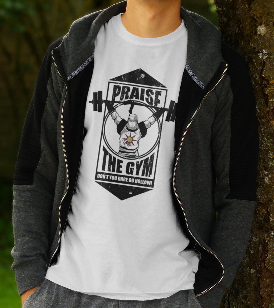 Praise The Gym Don't You Dare Go Hollow Lique Clothing T-Shirt