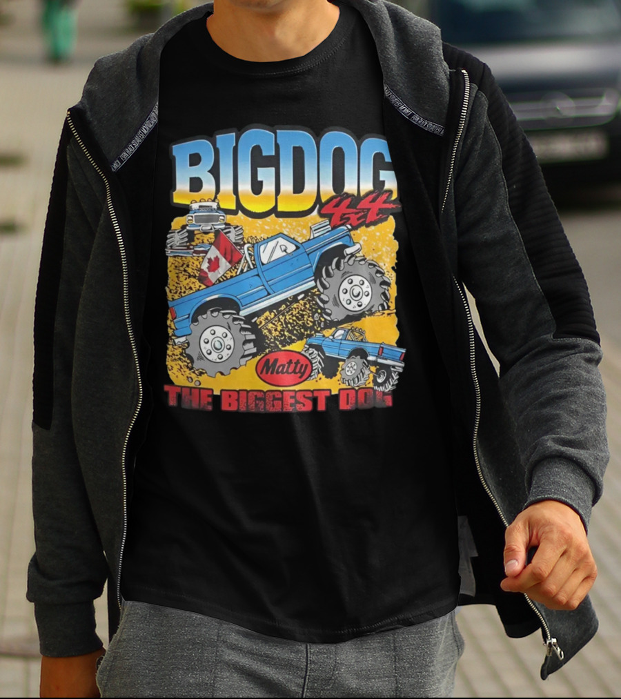 BIG DOG 4X4 Matty The Biggest Dog T-Shirt