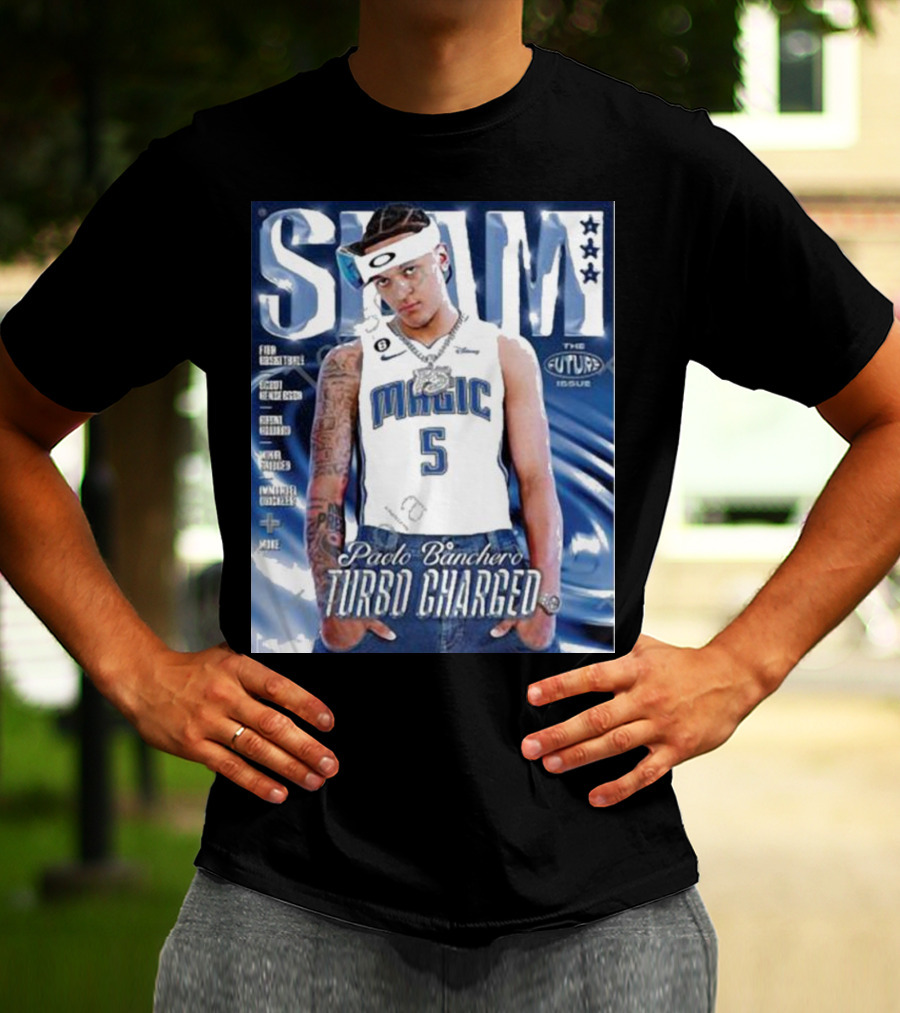 Slam Paolo Banchero Magic Turbo Charged The Future Issue T-Shirt