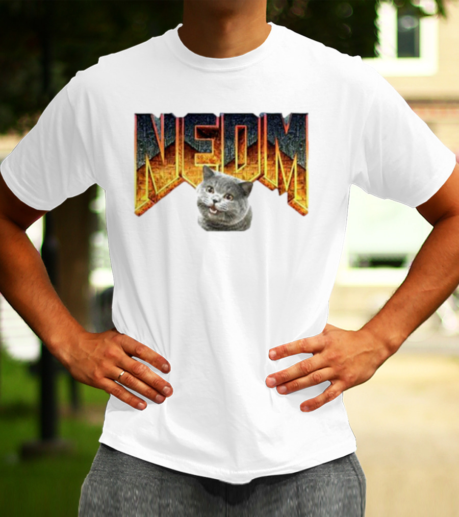 NEDM Not Even Doom Music Cat Meme T-Shirt