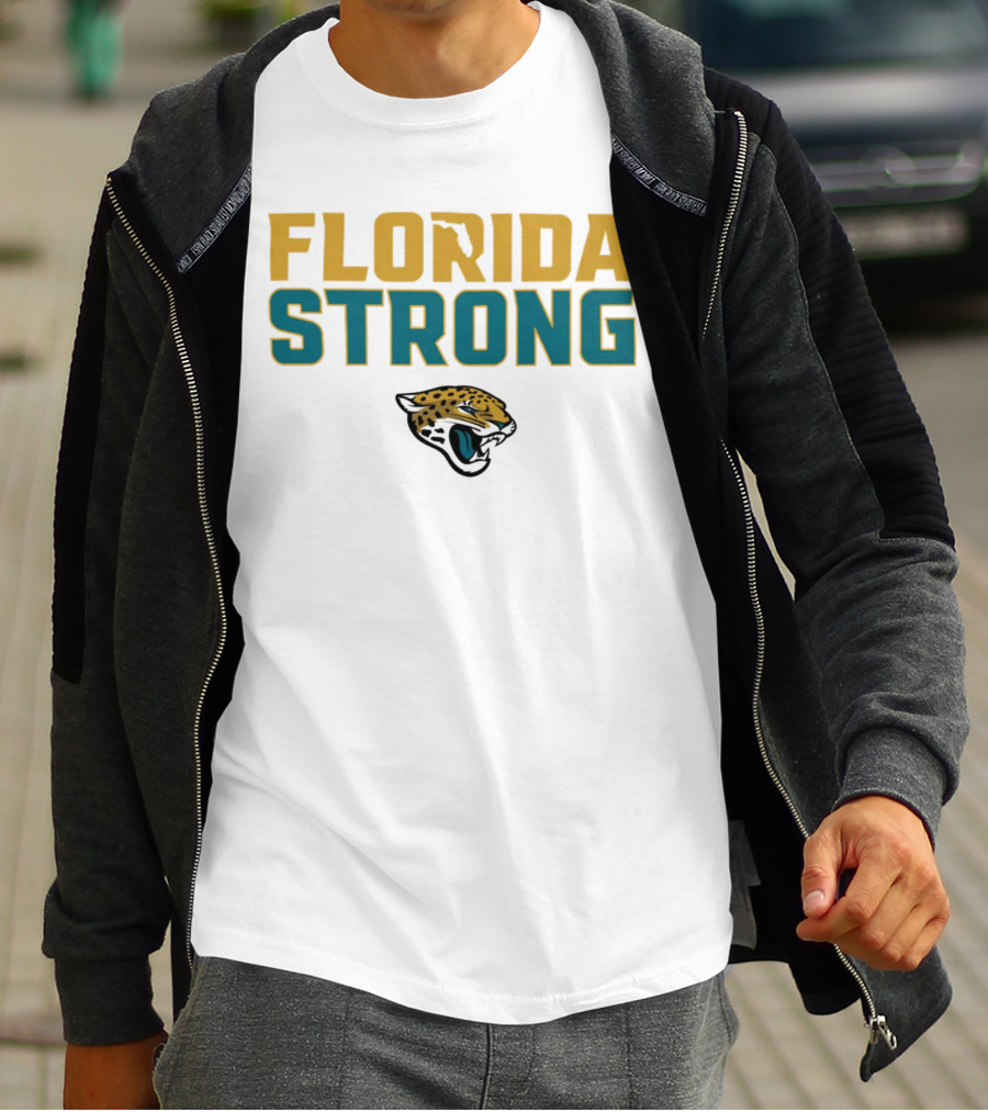 Florida Strong Jacksonville Jaguars Iconic T-Shirt